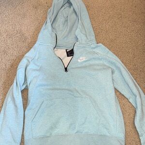 Nike Sky Blue Pullover Hoodie